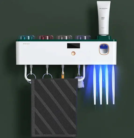 Multifunctional Toothbrush Rack